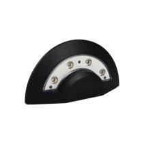 APLIQUE MEIO DISCO PRETO 4W 4200K