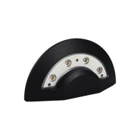 APLIQUE MEIO DISCO PRETO 4W 4200K