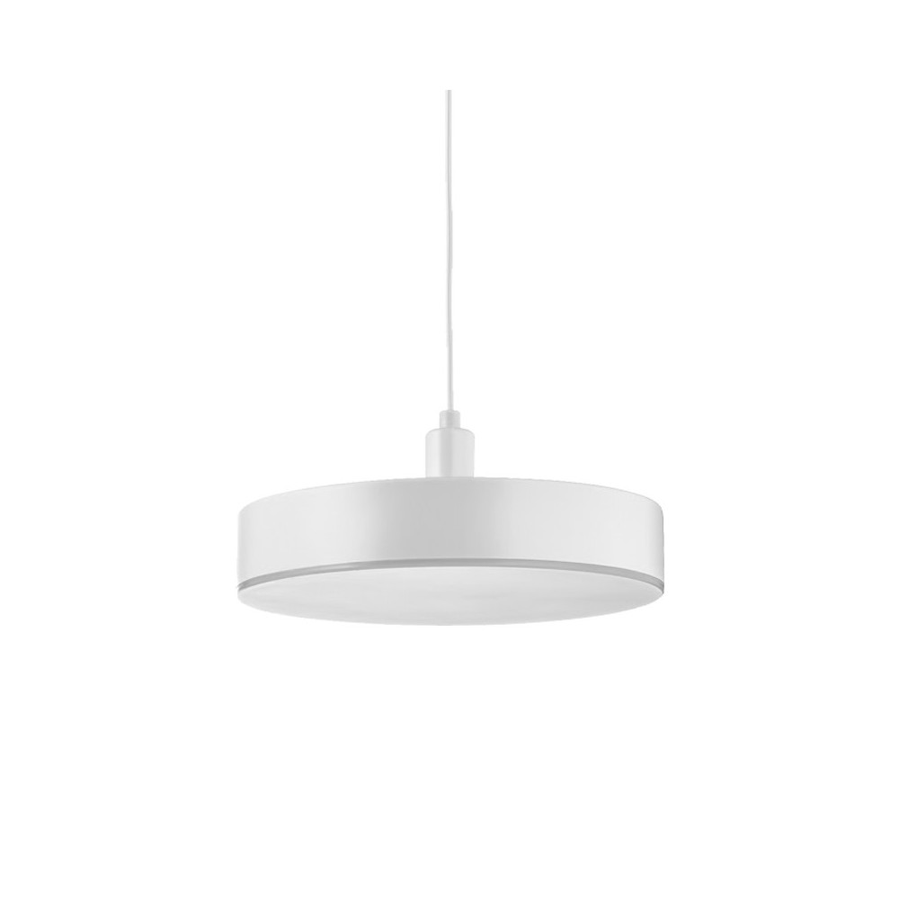 CANDEEIRO REDONDO BRANCO LED 48W 6400K 300mm