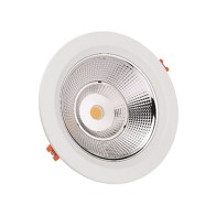 DOWNLIGHT REDONDO BRANCO 40W 3000K