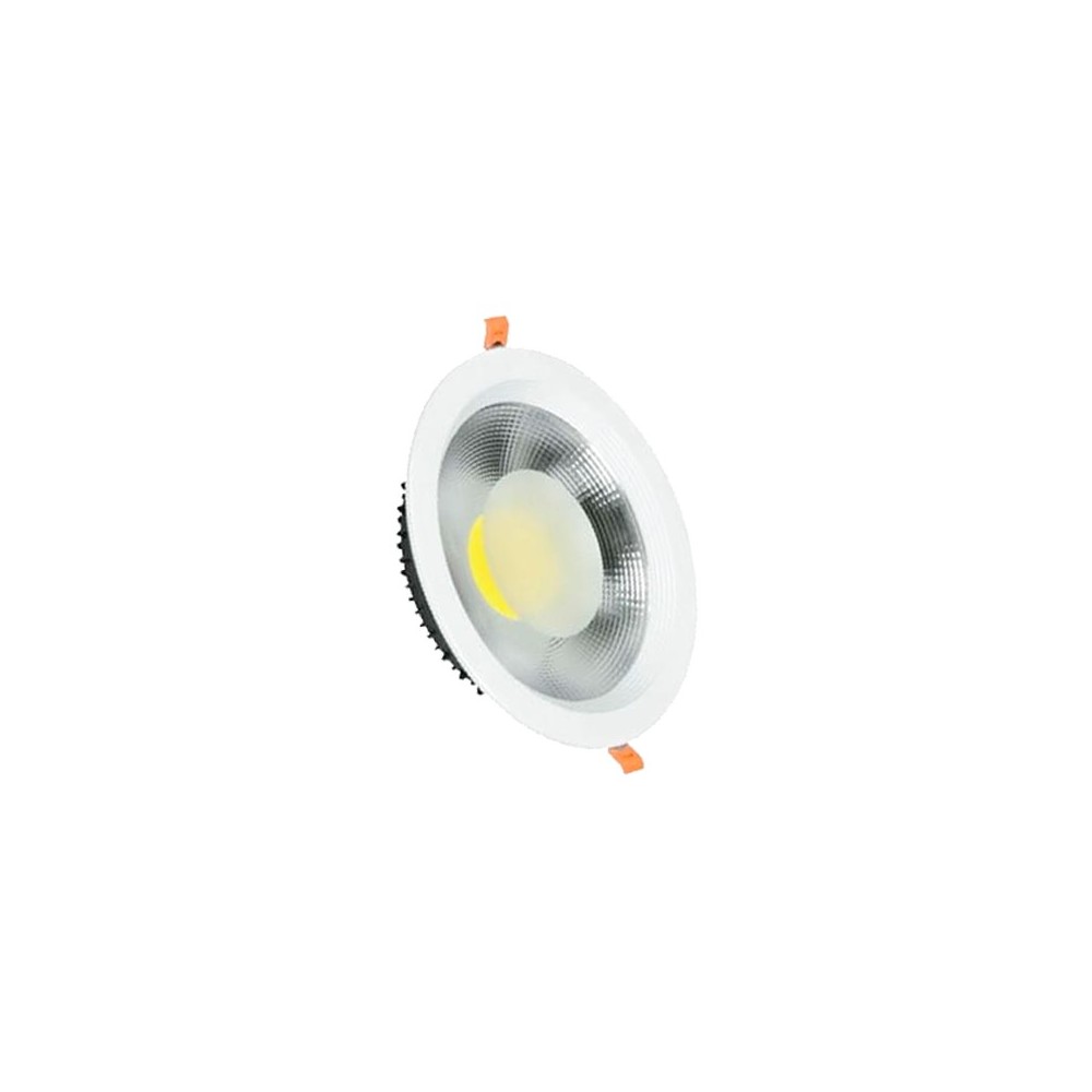 DOWNLIGHT REDONDO BRANCO 20W COB 4200K