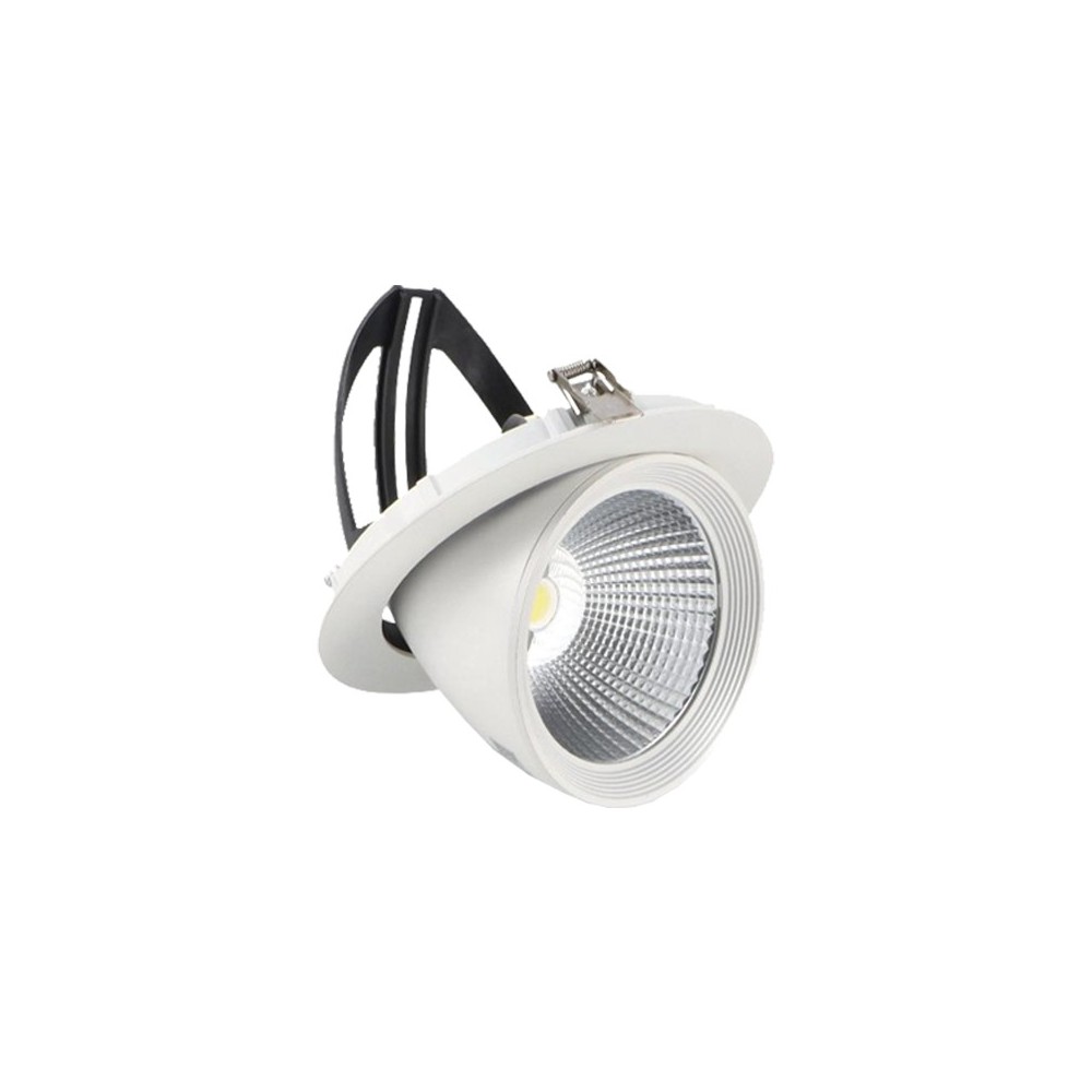 DOWNLIGHT REDONDO BRANCO ORIEN. 30W 6400K