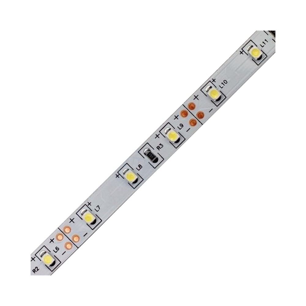 FITA LED 3528 60 LEDS 4.8W 12V IP20  3000K