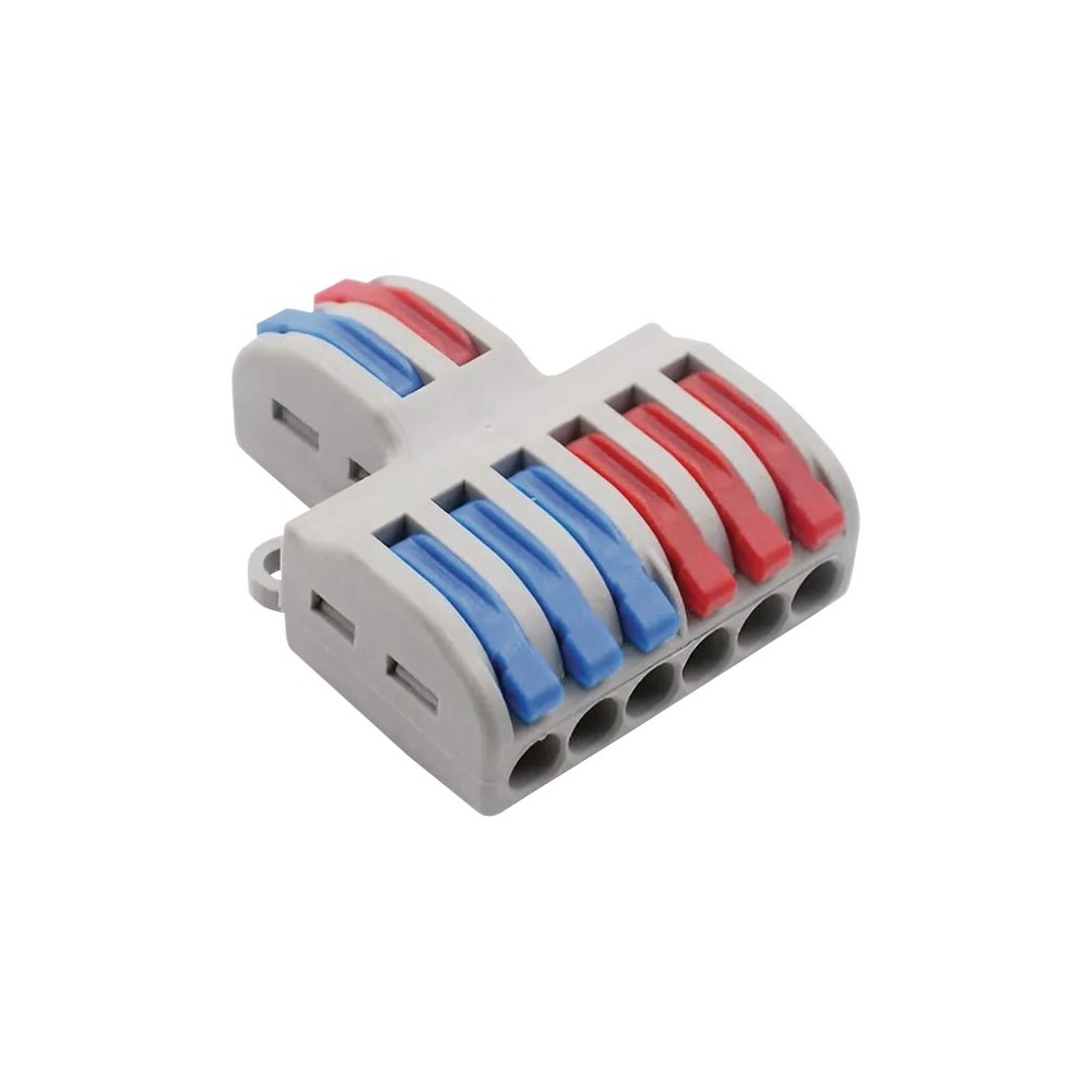 LIGADOR PARA FIO FLEXÍVEL 2+6