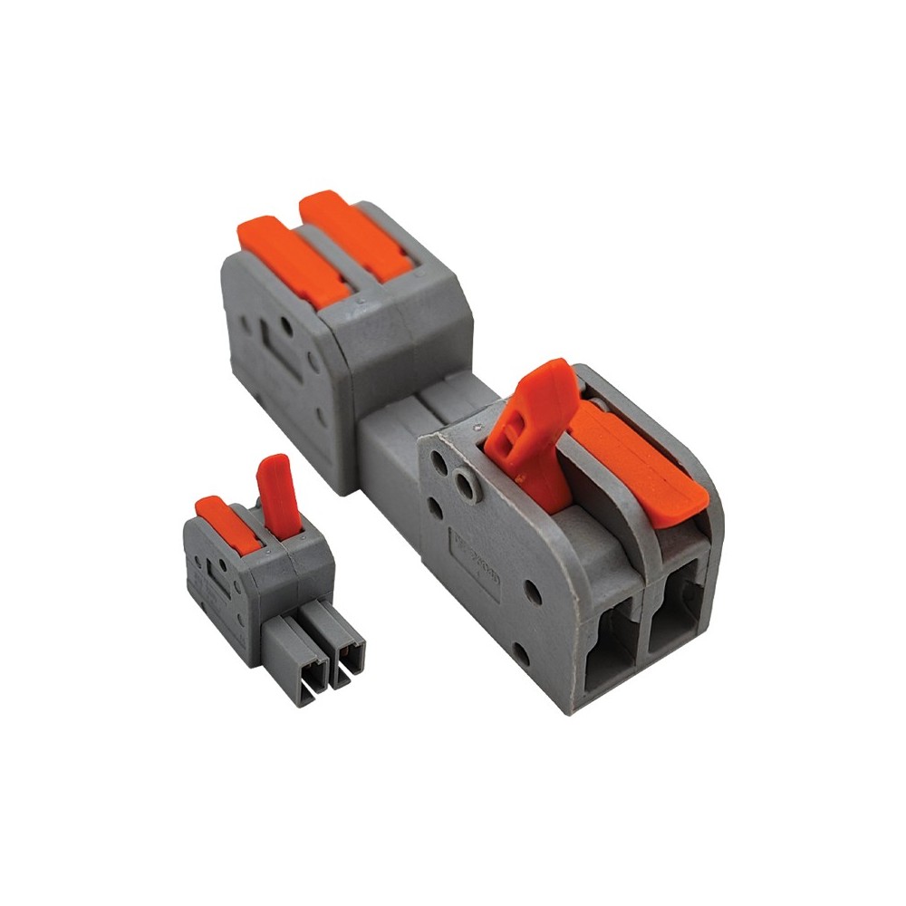 LIGADOR/CONECTOR PARA FIO FLEX. 2+2