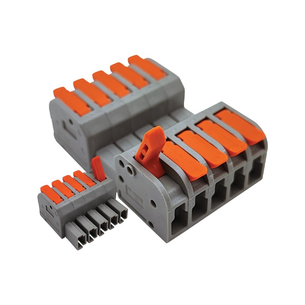 LIGADOR/CONECTOR PARA FIO FLEX. 5+5