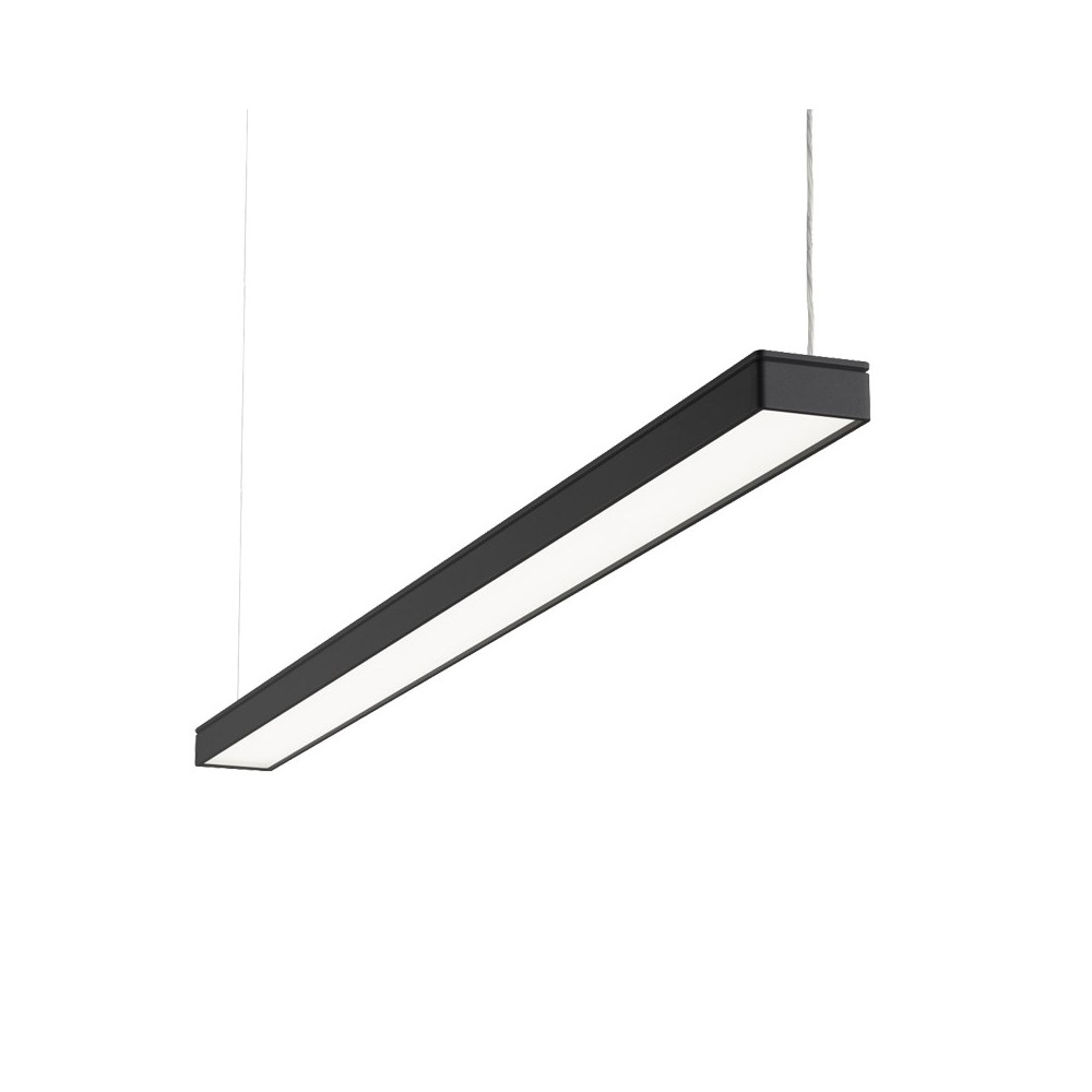 LINEA SUSPENSA PRETA 38W 4200K IP44