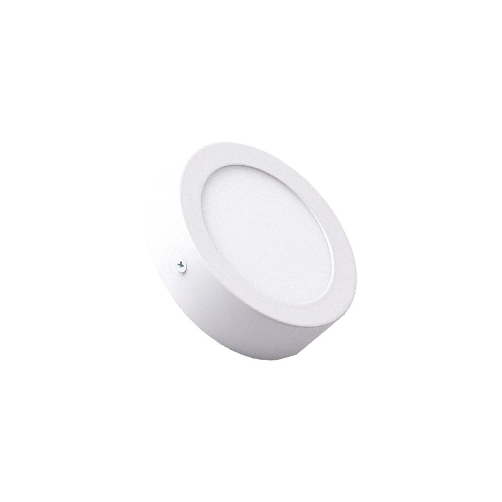 PAINEL LED SALIENTE 12W REDONDO BRANCO 3000K HXL