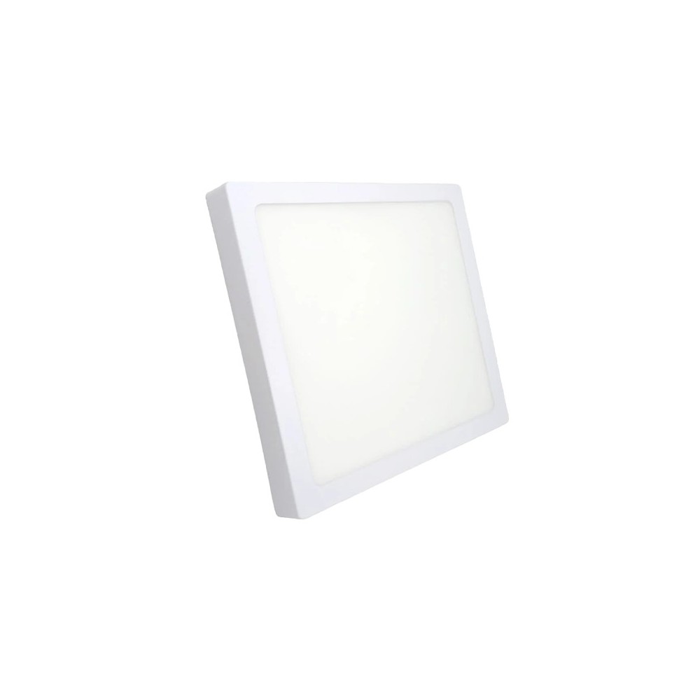 PAINEL LED SALIENTE 18W QUADRADO BRANCO 3000K HXL