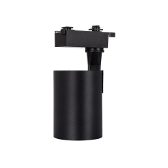 PROJ. DE CALHA MONOFÁSICO PVC PRETO 40W 3000K