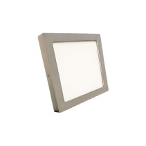 PAINEL LED SALIENTE 6W QUADRADO NÍQUEL 6400K HXL