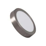 PAINEL LED SALIENTE 6W REDONDO NÍQUEL 6400K HXL