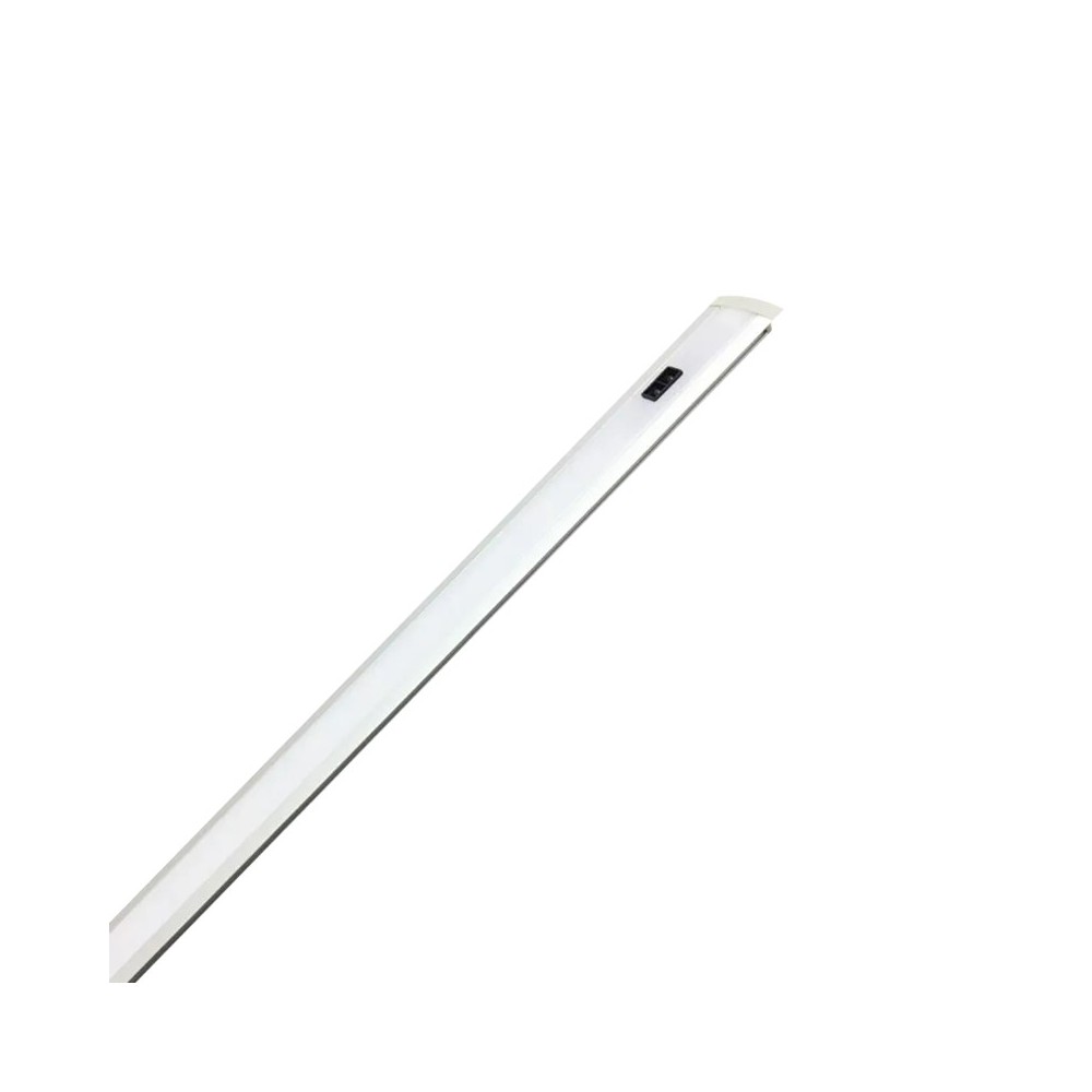 PERFIL EMBUTIR 8W 6400K 600mm C/SENSOR DE TOQUE