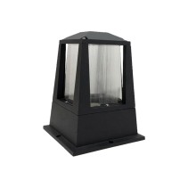 PIMENTEIRO QUADRADO PRETO E27 225 X 195mm