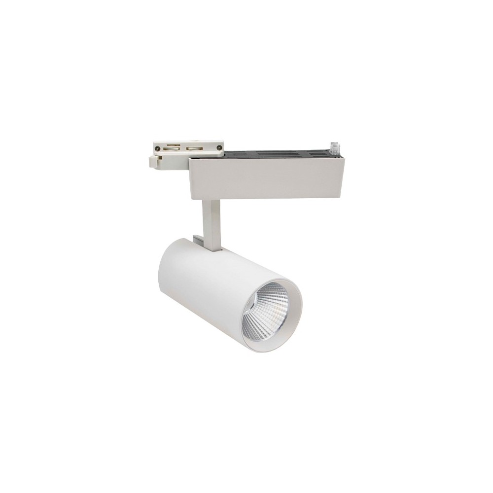 PROJ. DE CALHA MONOFÁSICO SERIE L BRANCO 15W 4200K