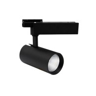 PROJ. DE CALHA TRIFÁSICO PVC PRETO 30W 6400K