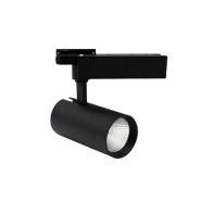 PROJ. DE CALHA MONOFÁSICO SERIE L PRETO 15W 4200K