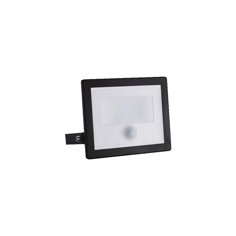 PROJETOR  PRETO C/SENSOR EMBUTIDO 30W 6400K