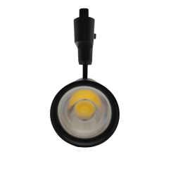 PROJ. DE CALHA MONOFÁSICO ECO PRETO 30W 4200K