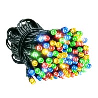 SERIE DE NATAL PILHAS 100LEDS RGB IP65