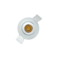 SPOT LED EMBUTIR REDONDO BRANCO ORIEN. 3W 6400K