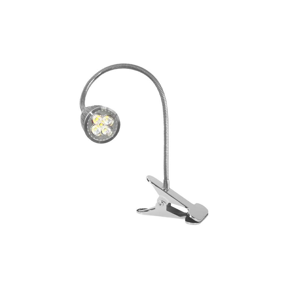 SPOT LED SALIENTE ALUMÍNIO C/MOLA 3W 3000K