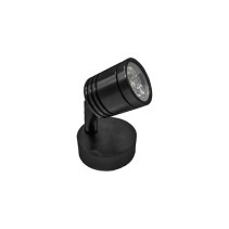 SPOT LED SALIENTE PRETO 1W 6400K