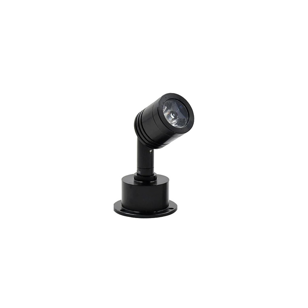 SPOT LED SALIENTE PRETO 3W 6400K