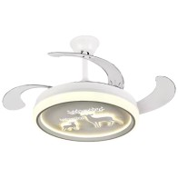 VENTILADOR DE TETO 8876 LED 30W CCT S25