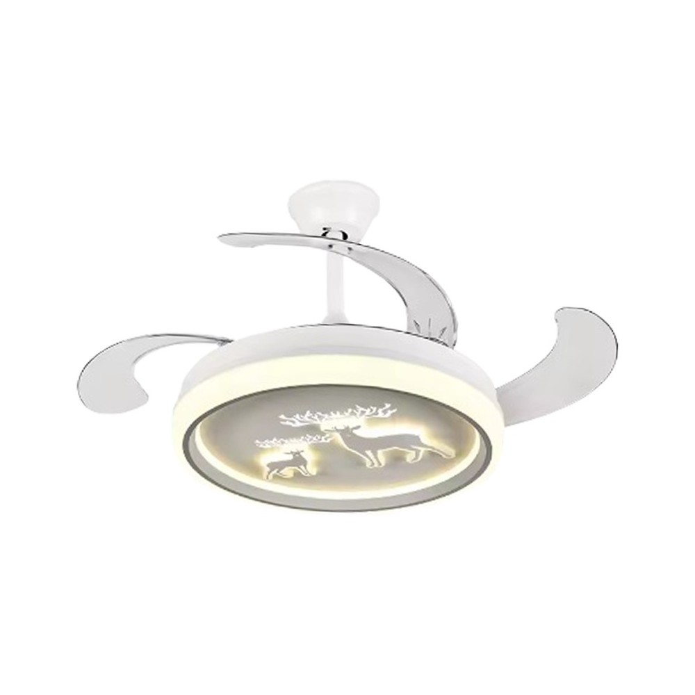 VENTILADOR DE TETO 8876 LED 30W CCT S25