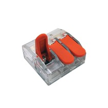 LIGADOR PARA FIO FLEXÍVEL 3 ENTRADAS 6mm