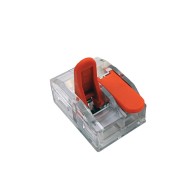 LIGADOR PARA FIO FLEXIVEL 2 ENTRADAS 6mm