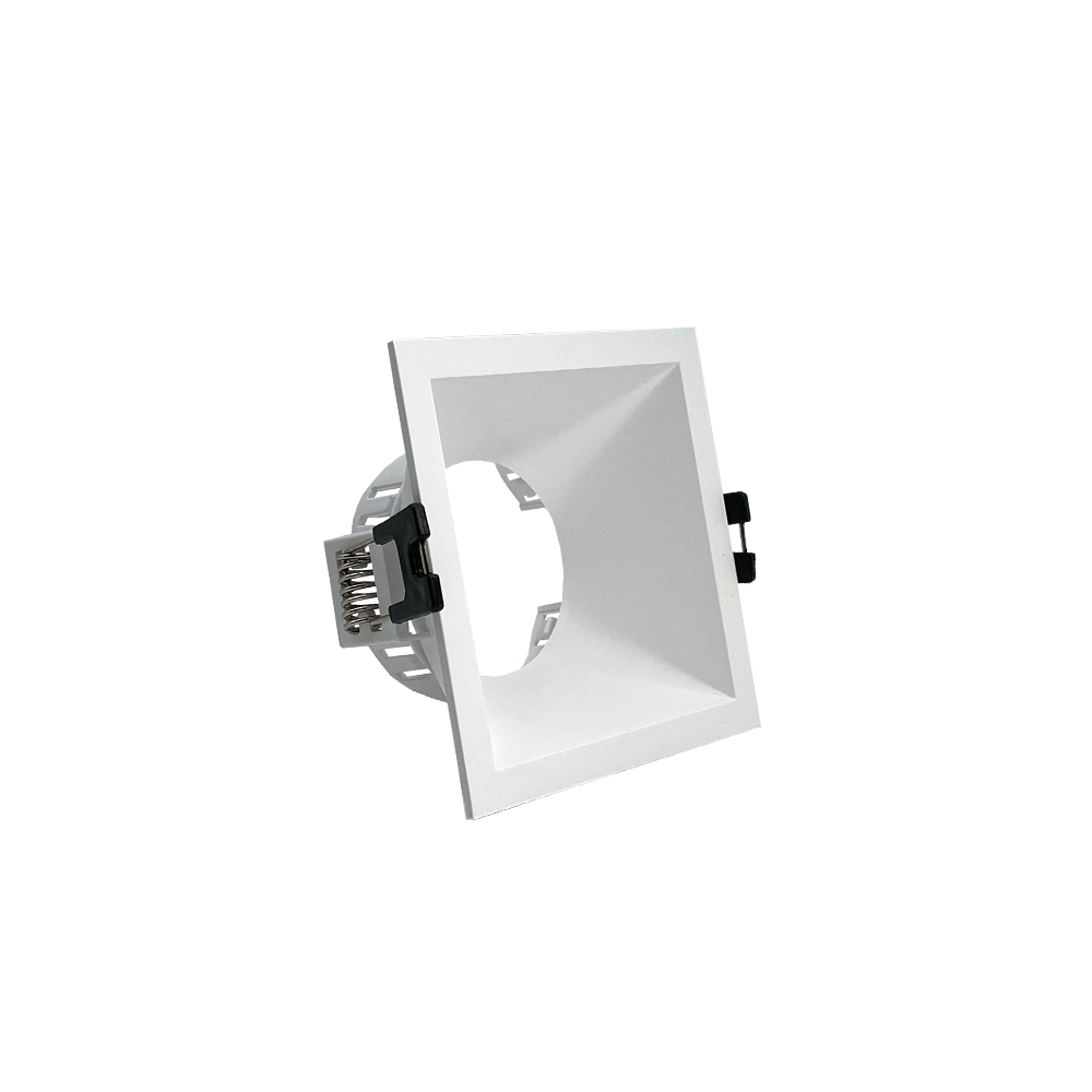 ARO GU10/MR16 RECUADO QUAD BRANCO S24