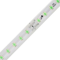 FITA LED 2835 120 LEDS 12W 220V IP65 10-10CM VERDE