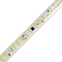 FITA LED DUPLA 2835 240 LEDS 20W 220V IP65 10-10CM 4200K