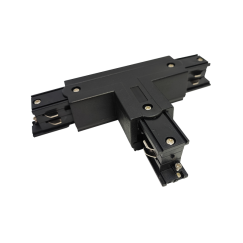 UNIÃO T PARA CALHA TRIFÁSICA PRETA