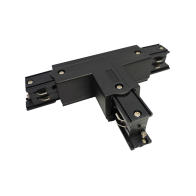 UNIÃO T PARA CALHA TRIFÁSICA PRETA