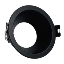 ARO GU10/MR16 RECUADO RED.FIXO PRETO S2604