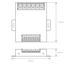 AMPLIFICADOR RGB 5-24V 30A