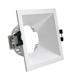 ARO GU10/MR16 RECUADO QUAD BRANCO S24