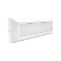 APLIQUE RETANGULAR BRANCO 10W CCT S26