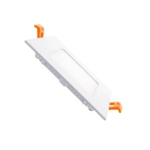 PAINEL LED EMBUTIR 6W QUADRADO BRANCO CCT