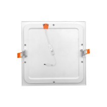 PAINEL LED EMBUTIR 12W QUADRADO BRANCO CCT