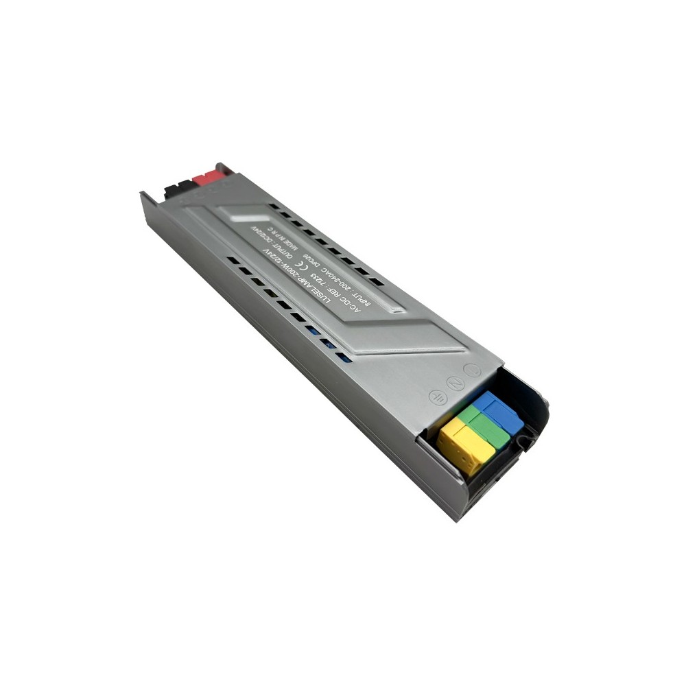 TRANSFORMADOR MULTIVOLTAGEM 12-24V 200W IP20