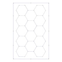 MODULUS 14 HEX 672W 4200K 67200LM IP44 220V S25