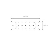 PLACA LED 10W PARA PROJ. DE MURO