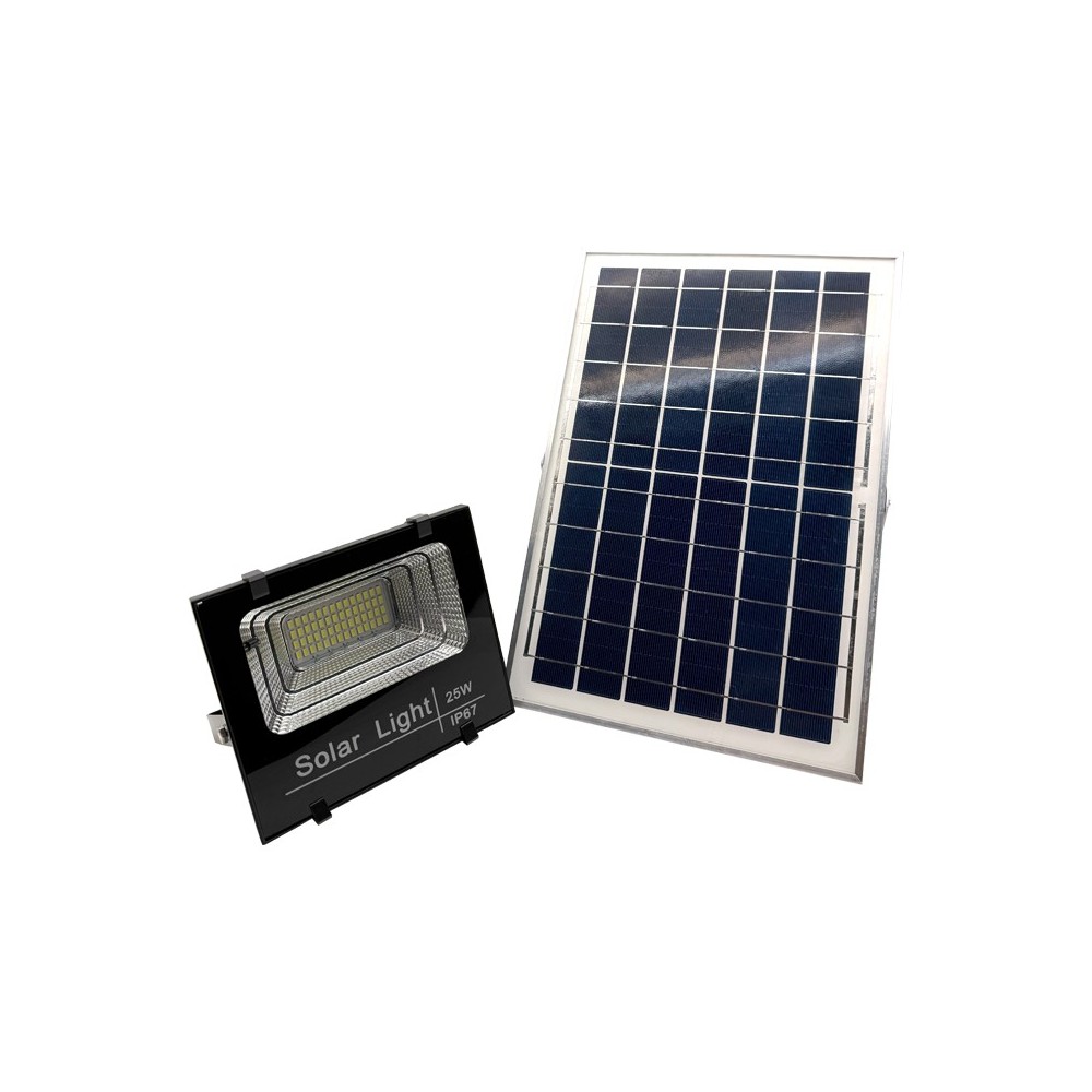 PROJETOR SOLAR 25W 6400K