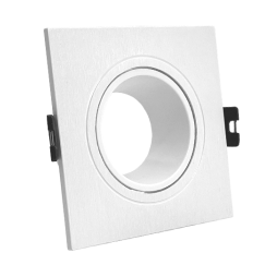 ARO GU10/MR16 PLANO QUAD ORI.BRANCO S24