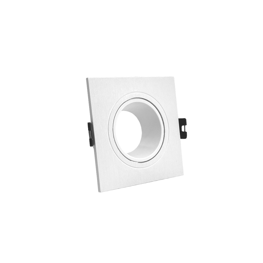 ARO GU10/MR16 PLANO QUAD ORI.BRANCO S24