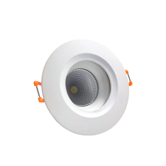 SPOT LED REDONDO BRANCO 5W 3000K